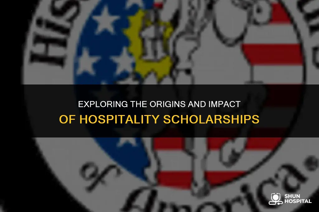 what is hospitality scholarship stareted