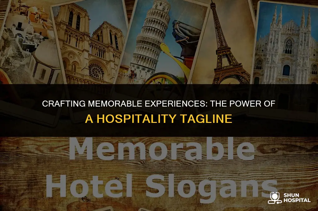 what is hospitality services tagline