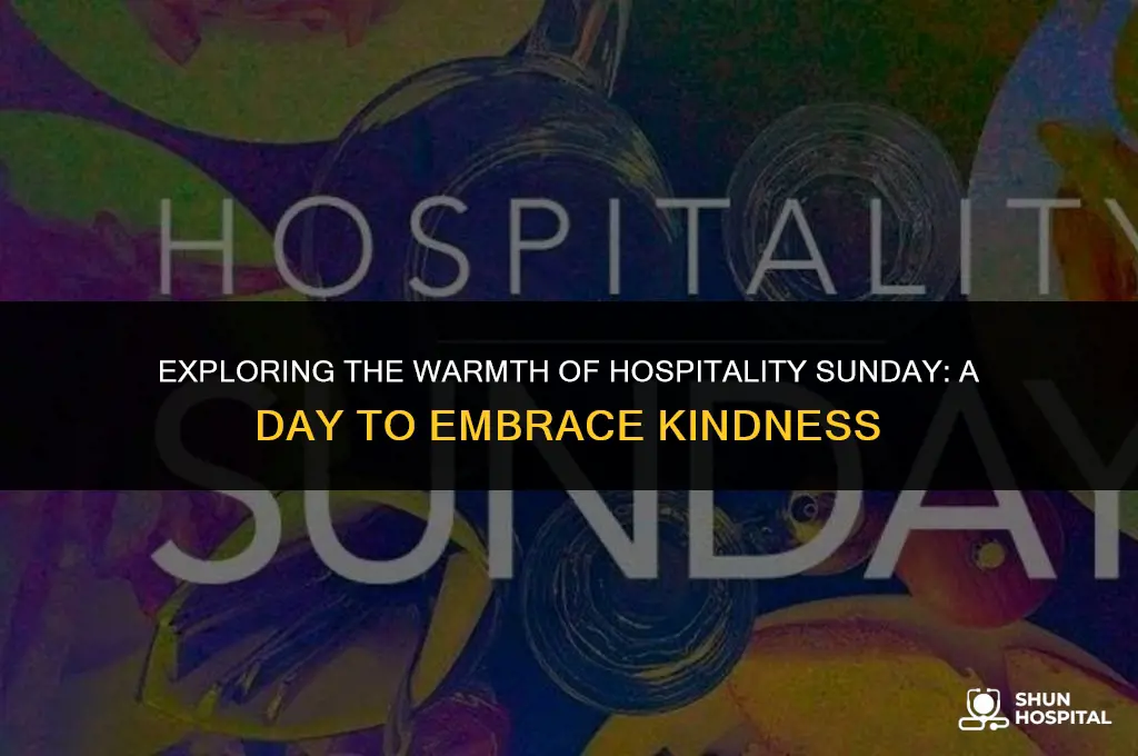 what is hospitality sunday