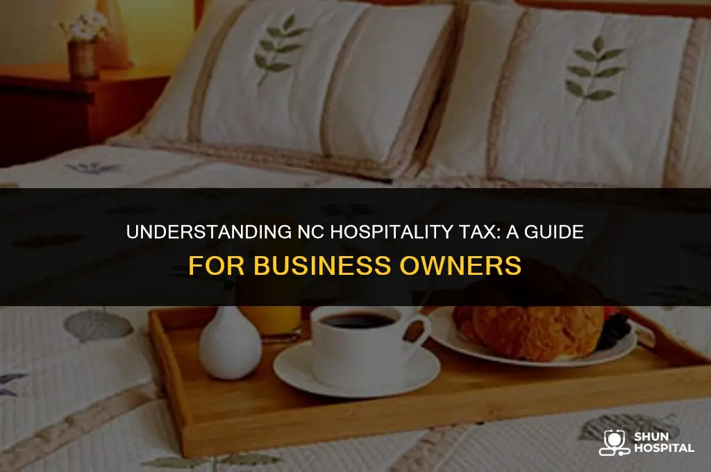 what is hospitality tax nc
