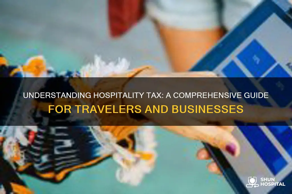 what is hospitality tax