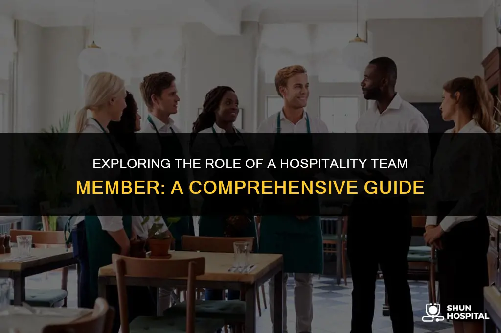 what is hospitality team member
