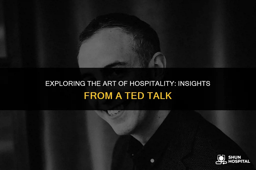 what is hospitality ted talk