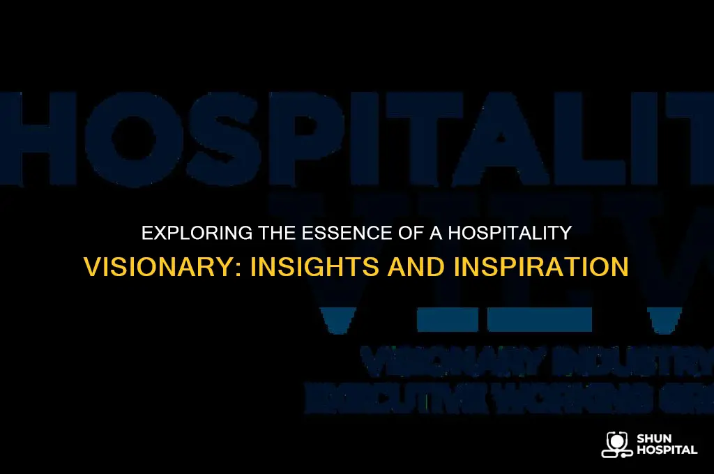 what is hospitality visionary