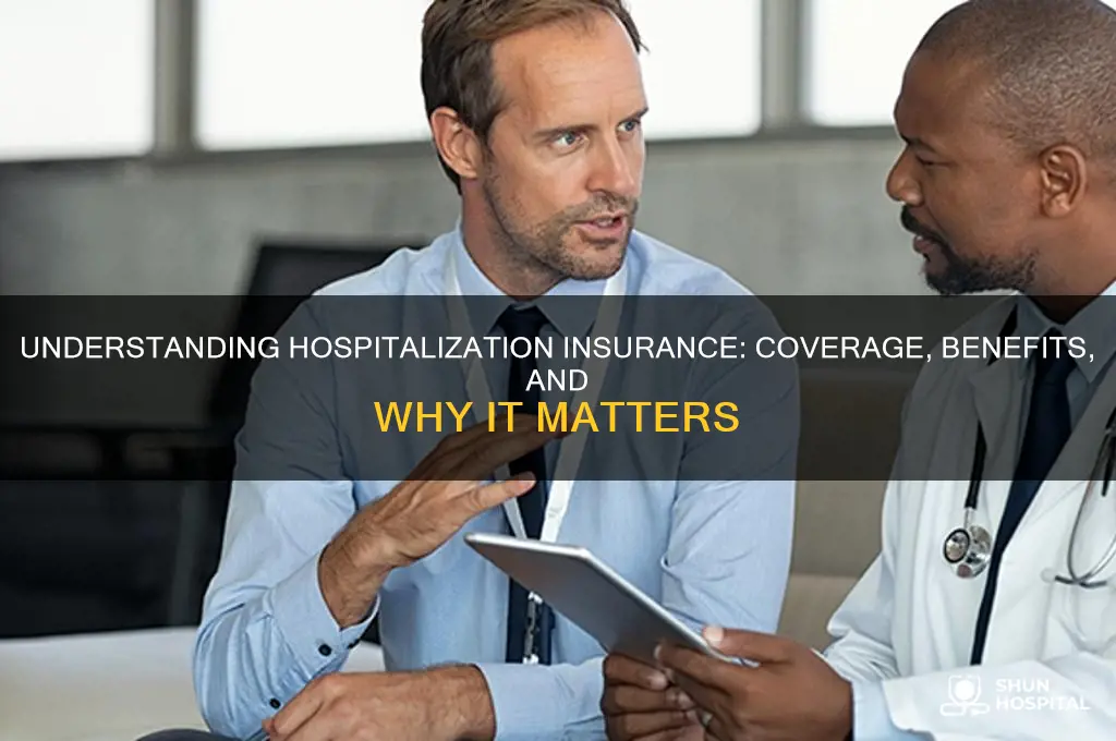 what is hospitalization insurance