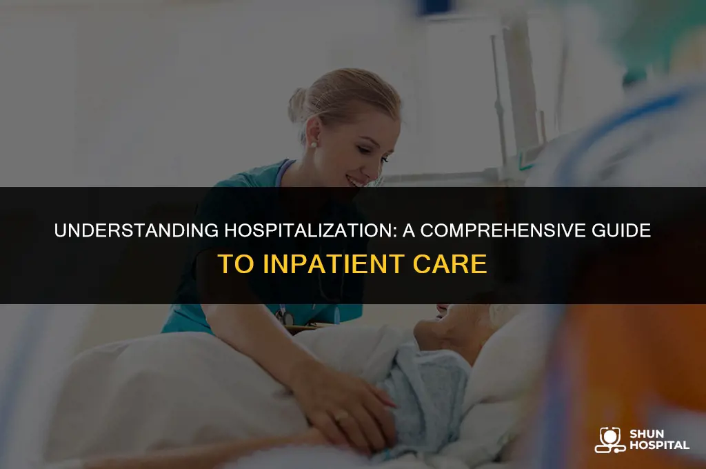 what is hospitalized definition
