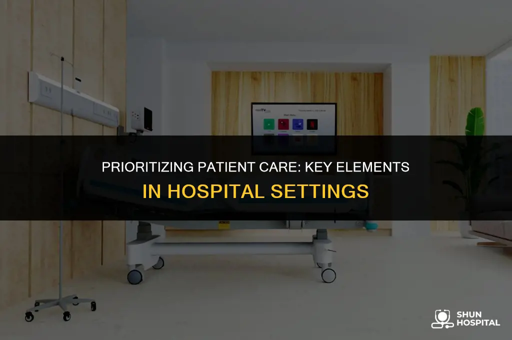 what is important in hospitals