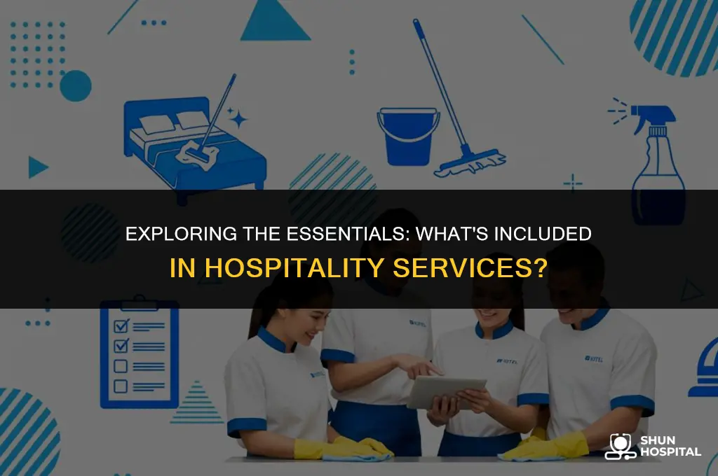 what is included in hospitality