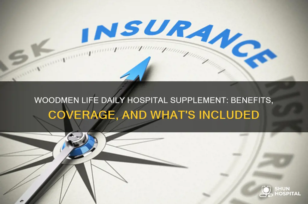 what is included in woodmen life daily hospital supplement