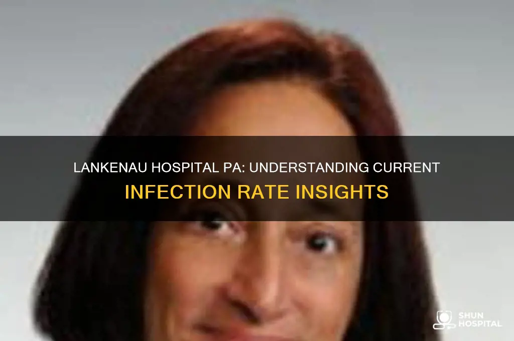 what is infection rate at lankenau hospital in pa