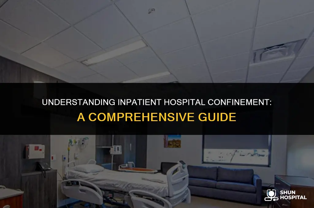 what is inpatient hospital confinement