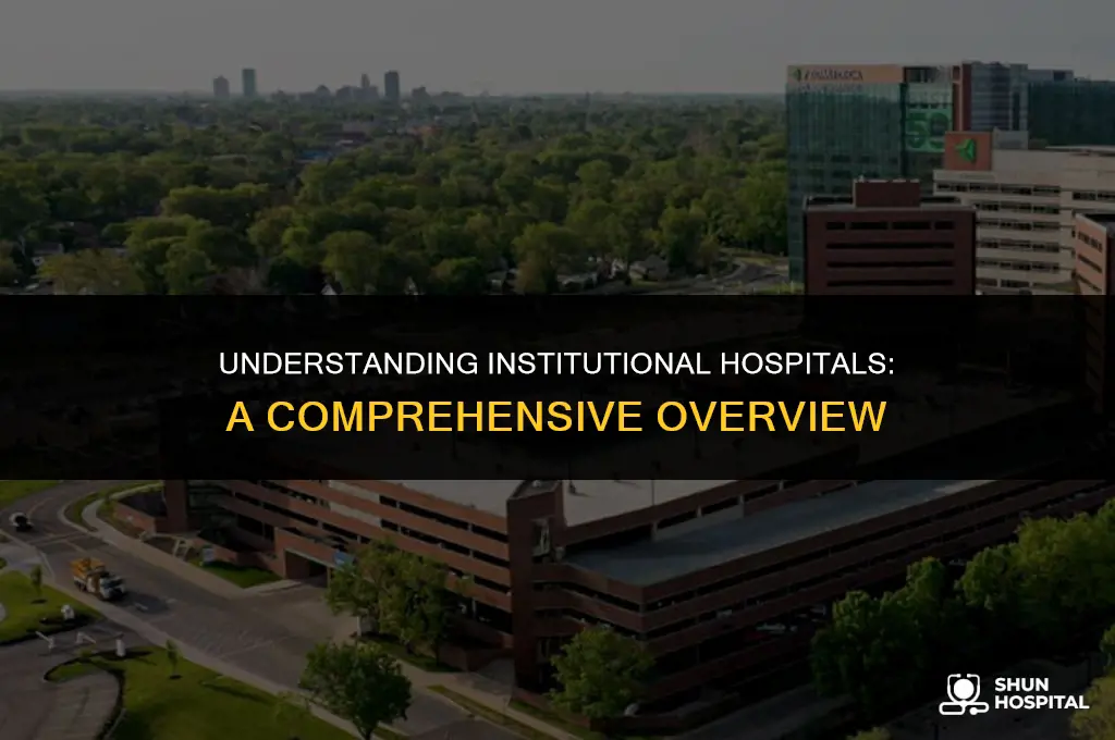 what is institutional hospital