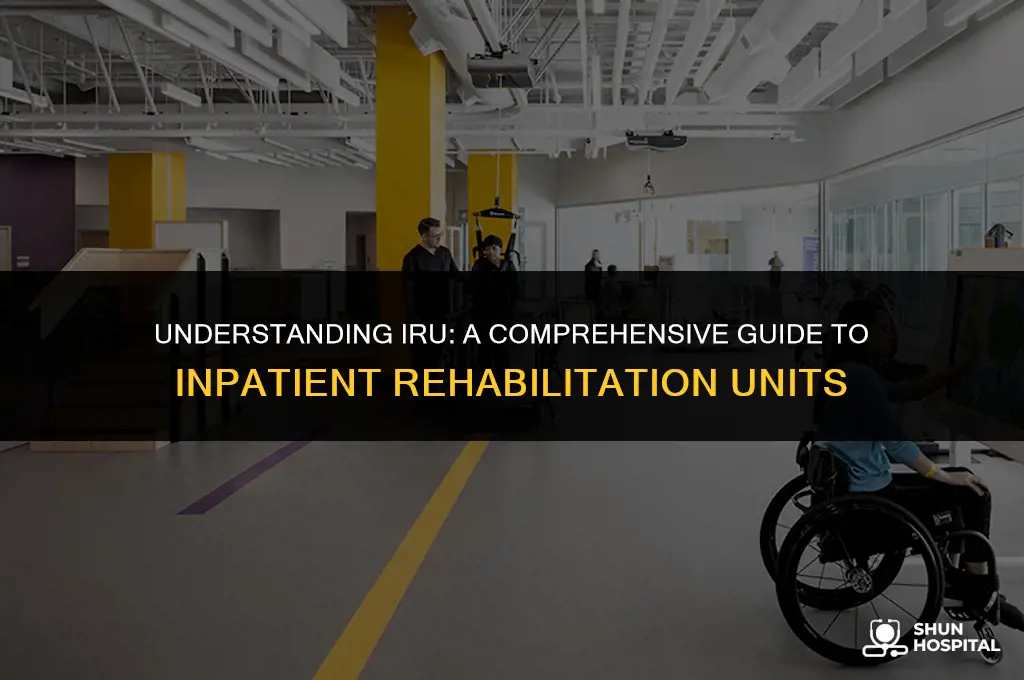 what is iru in hospital