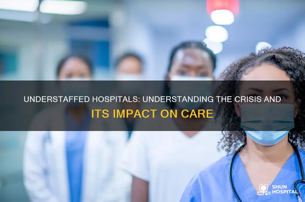 what is it called if a hospital is understaffed