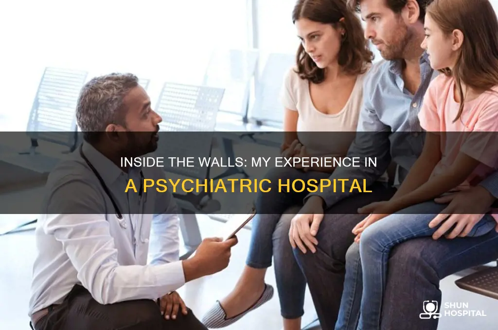 what is it like being admitted to a psychiatric hospital