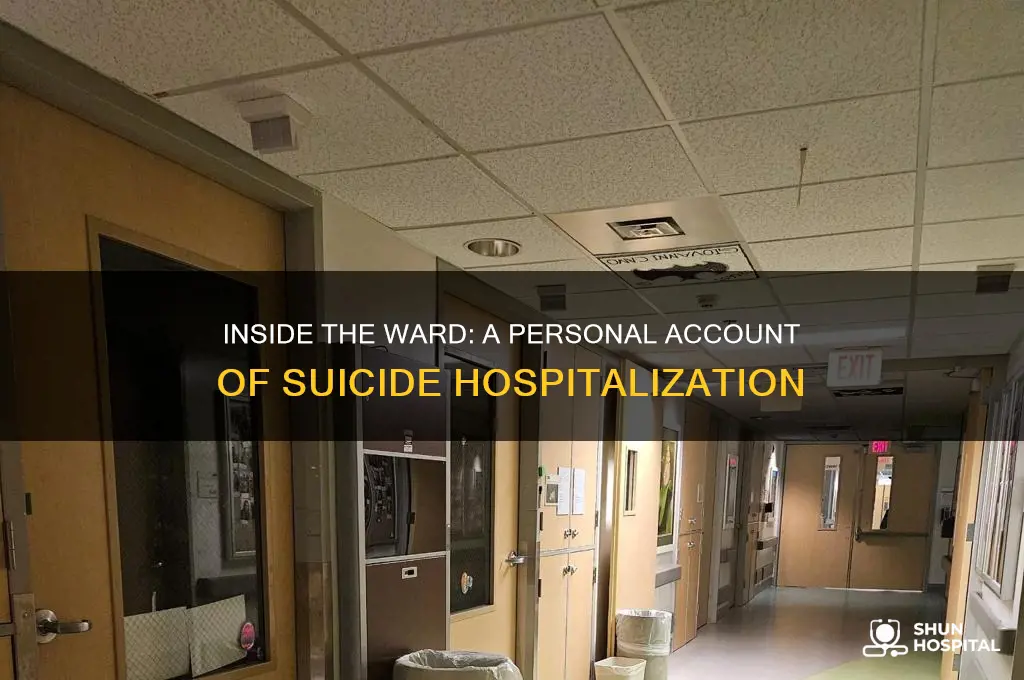 what is it like to be hospitalized for suicide