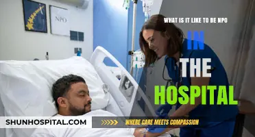 Life as an NPO Patient: Hospital Experiences and Challenges