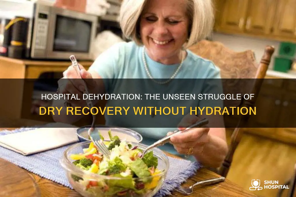 what is it like to dry without hydration in hospital