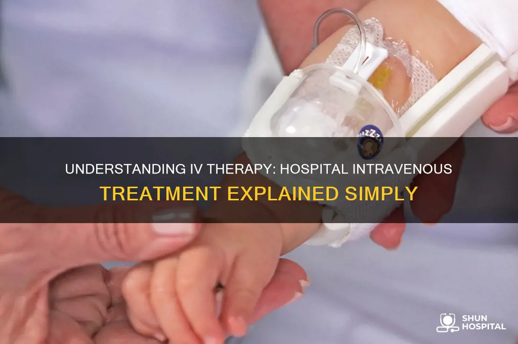 what is iv in hospital