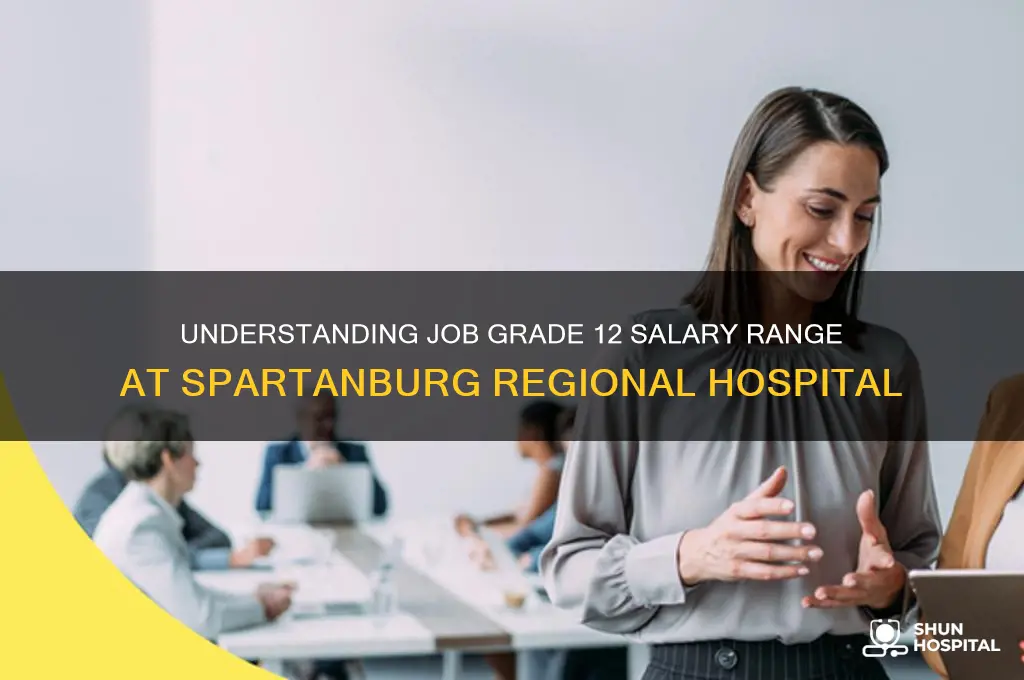 what is job grade 12 range at spartanburg regional hospital