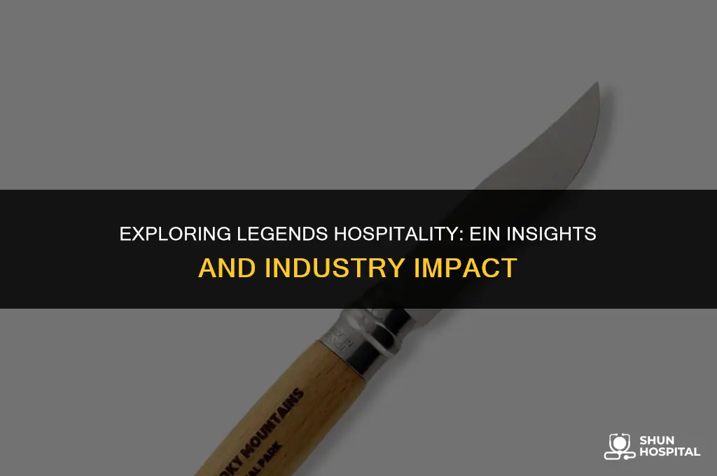 what is legends hospitality ein