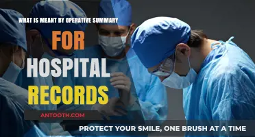 Understanding Operative Summaries: Essential Insights for Hospital Record Documentation