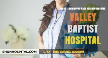 Understanding Minimum Wage for Housekeepers at Valley Baptist Hospital
