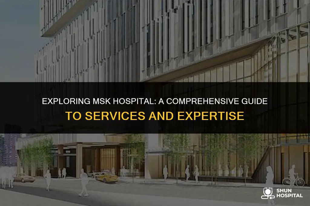 what is msk hospital