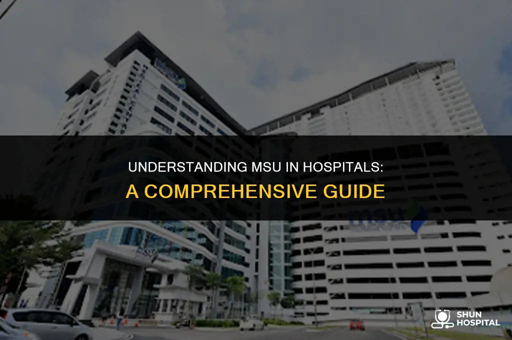 what is msu in hospital