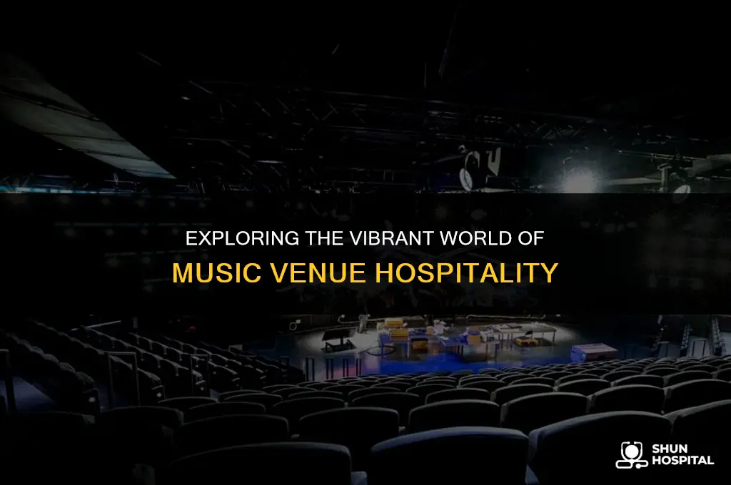 what is music venue hospitality