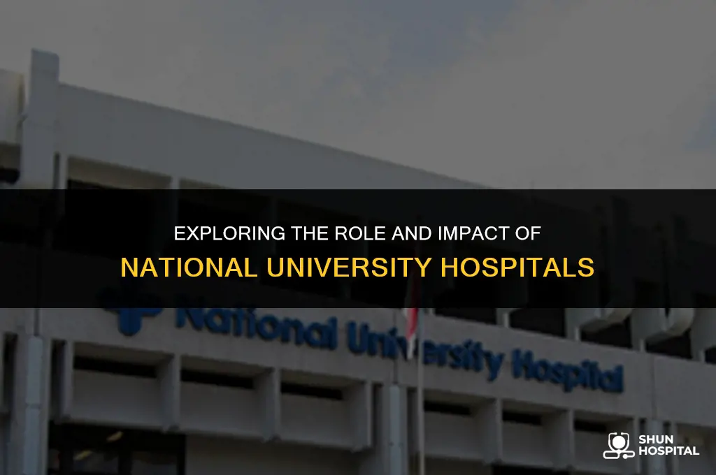what is national university hospital