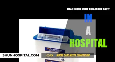 Understanding Non-Acute Hazardous Waste in Hospital Settings