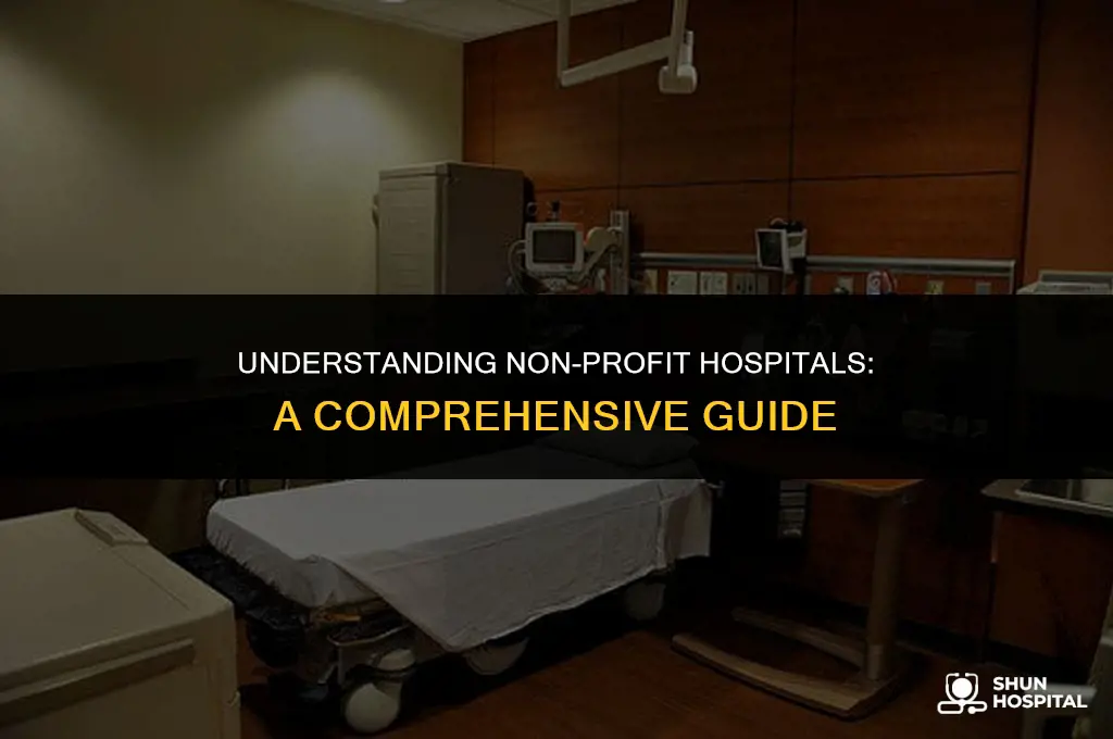 what is non profit hospital
