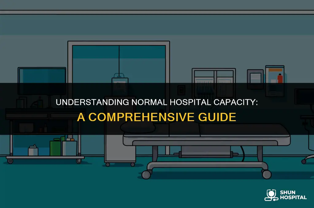 what is normal hospital capacity