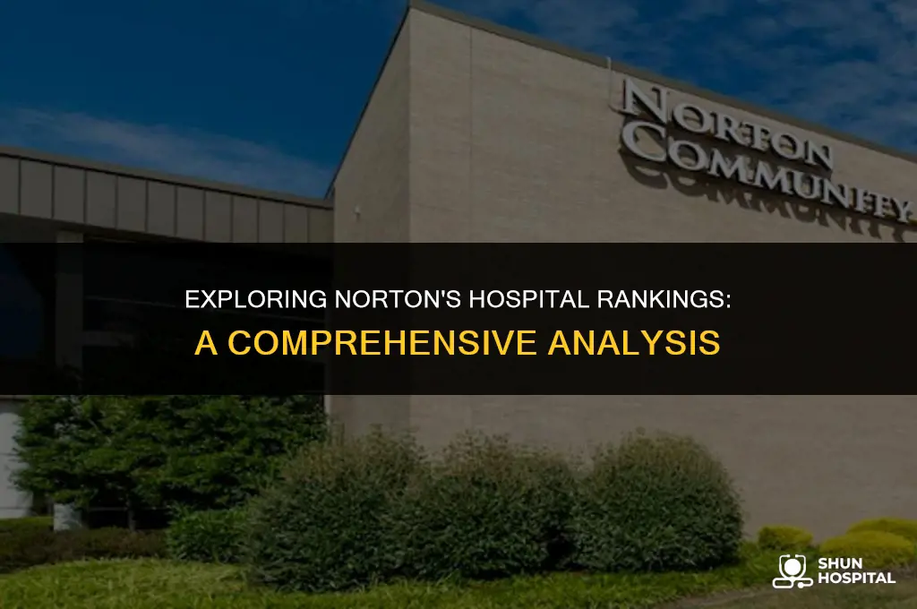 what is nortons hospital ranked