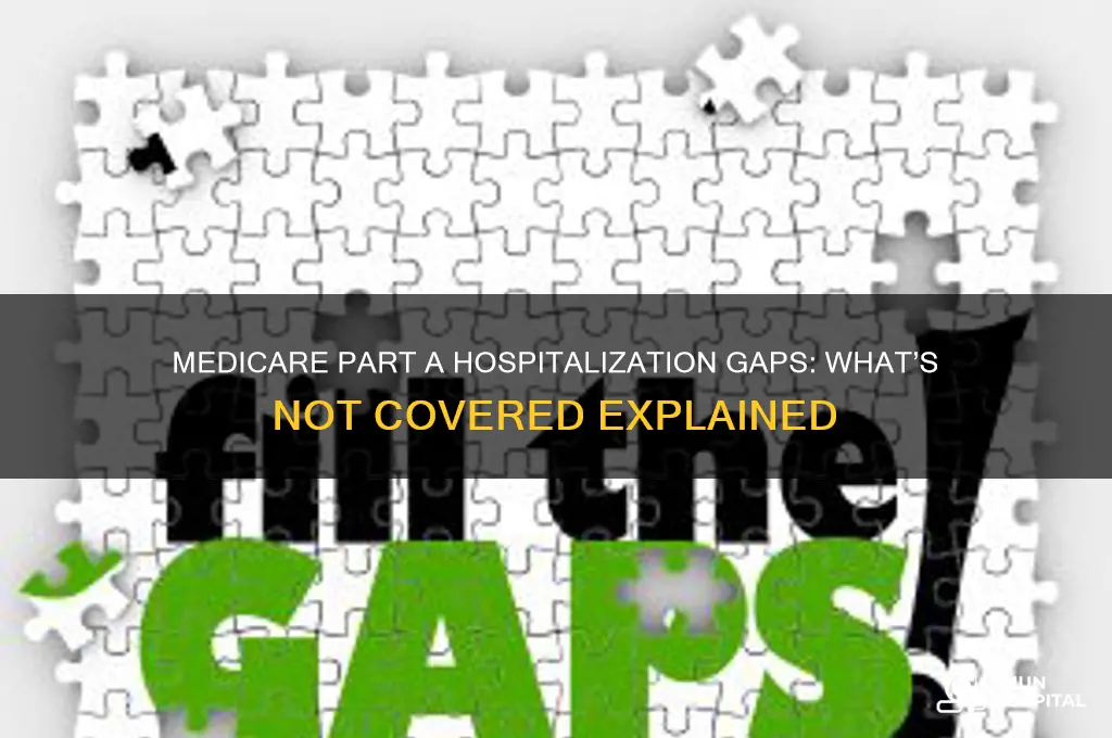 what is not covered under medicare part a during hospitalization