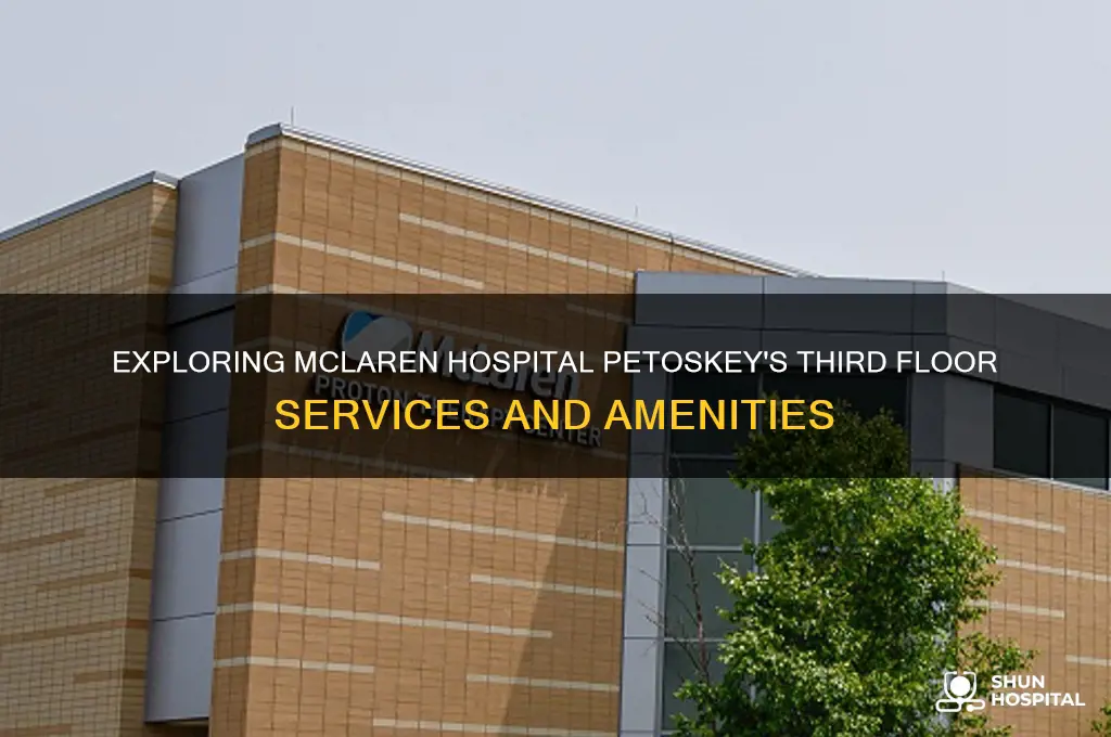 what is on floor 3 mclaren hospital petoskey michigan