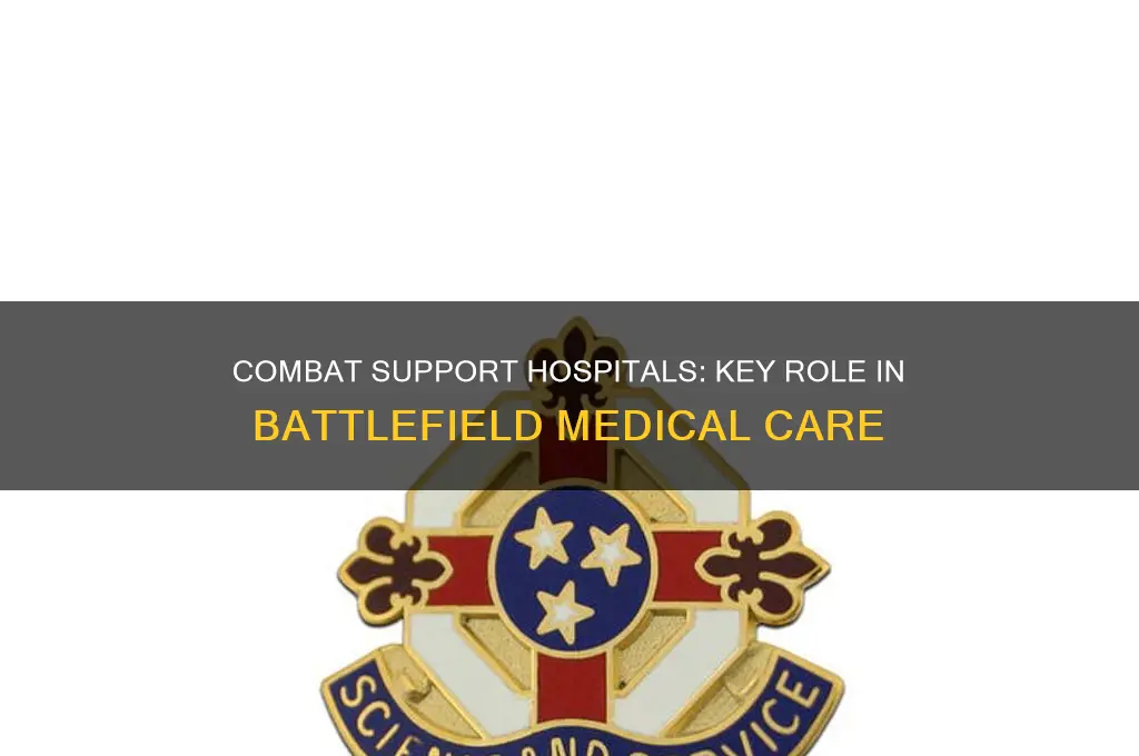 what is one capability of a combat support hospital