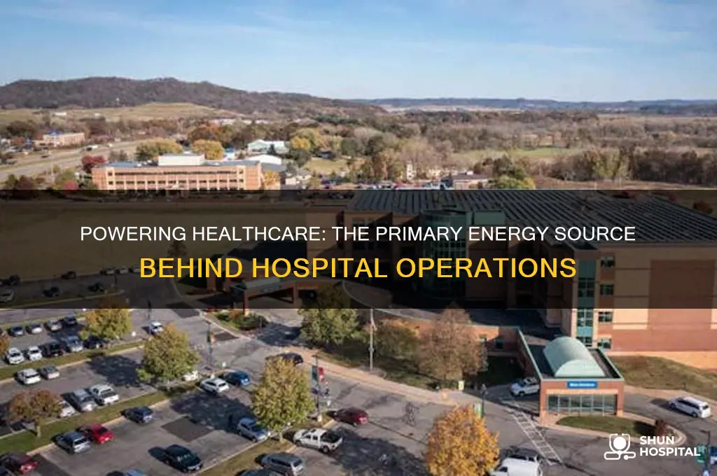 what is one main source of energy for hospitals