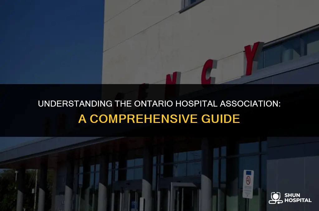 what is ontario hospital association