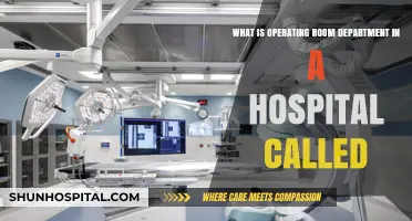 Understanding the Operating Room Department: Hospital Terminology Explained