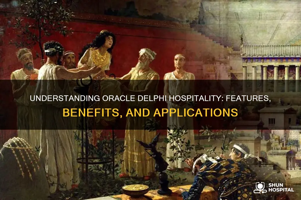 what is oracle delphi hospitality