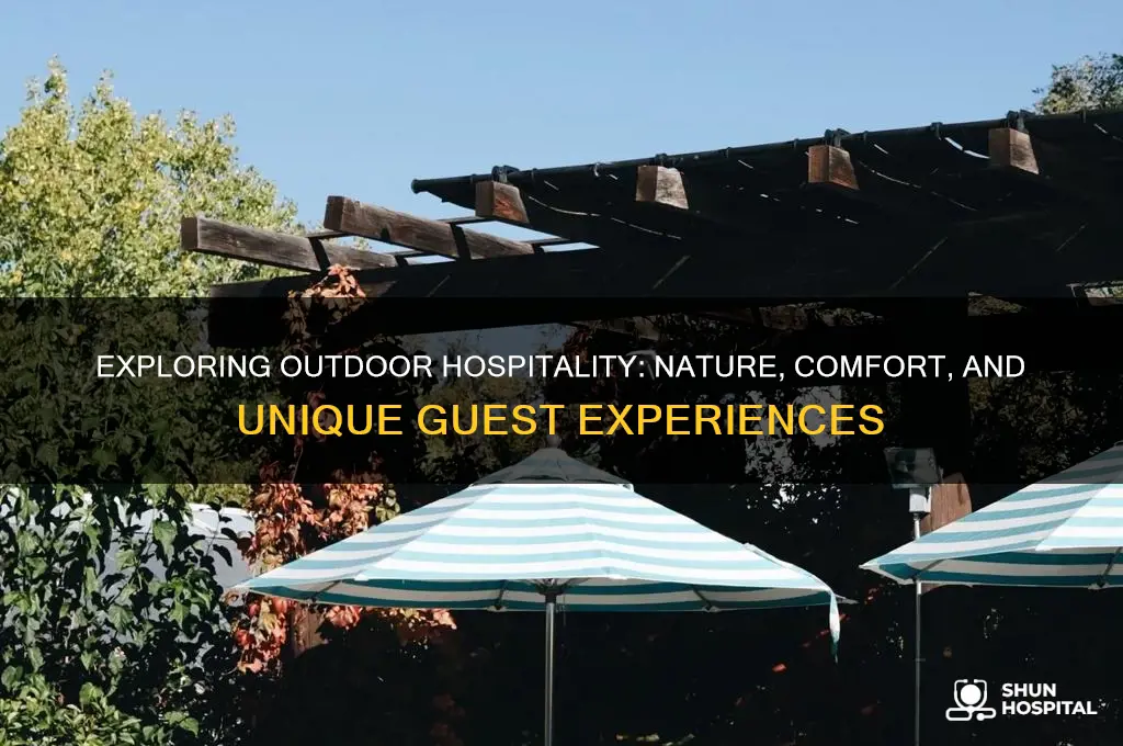 what is outdoor hospitality