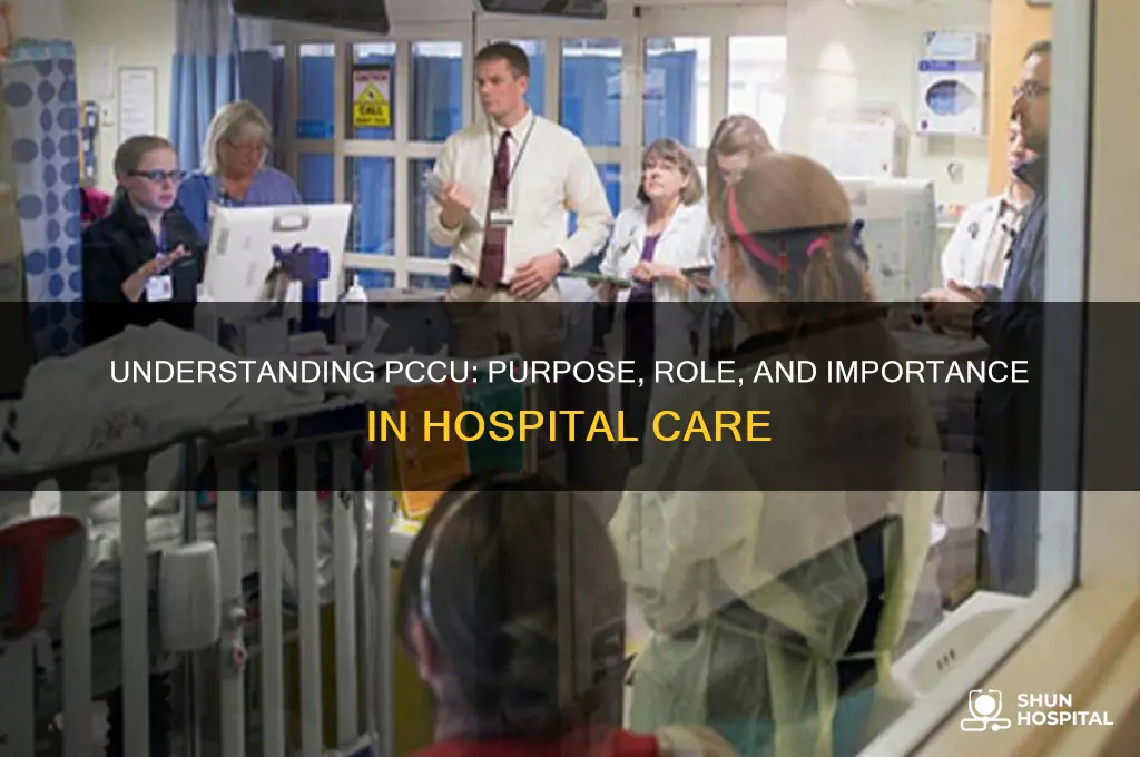 what is pccu in hospital