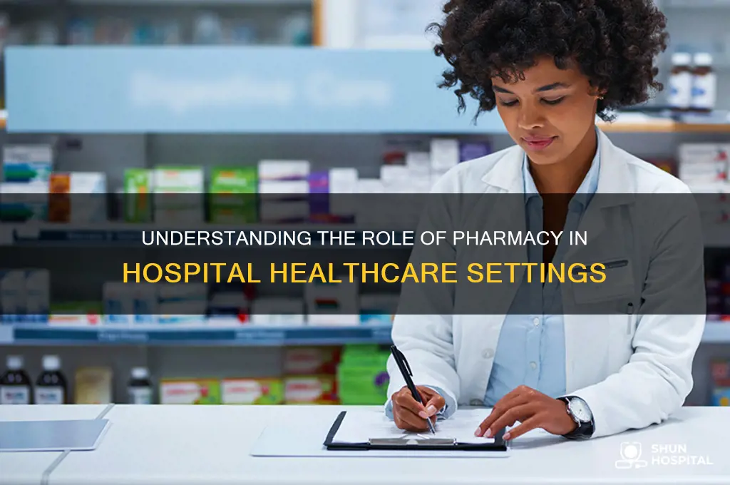 what is pharmacy in hospital