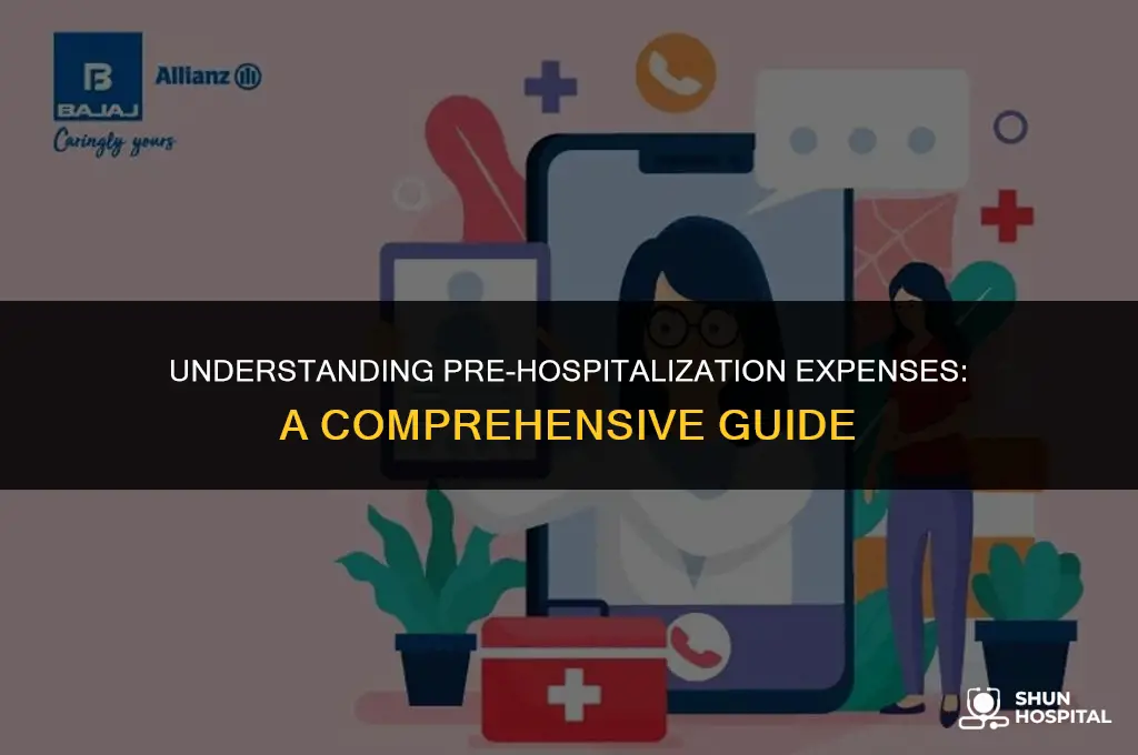 what is pre hospitalization expenses