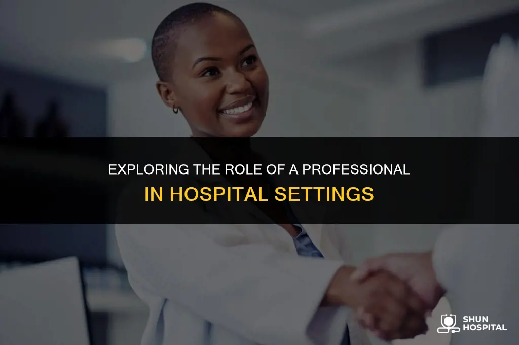 what is pro in hospital