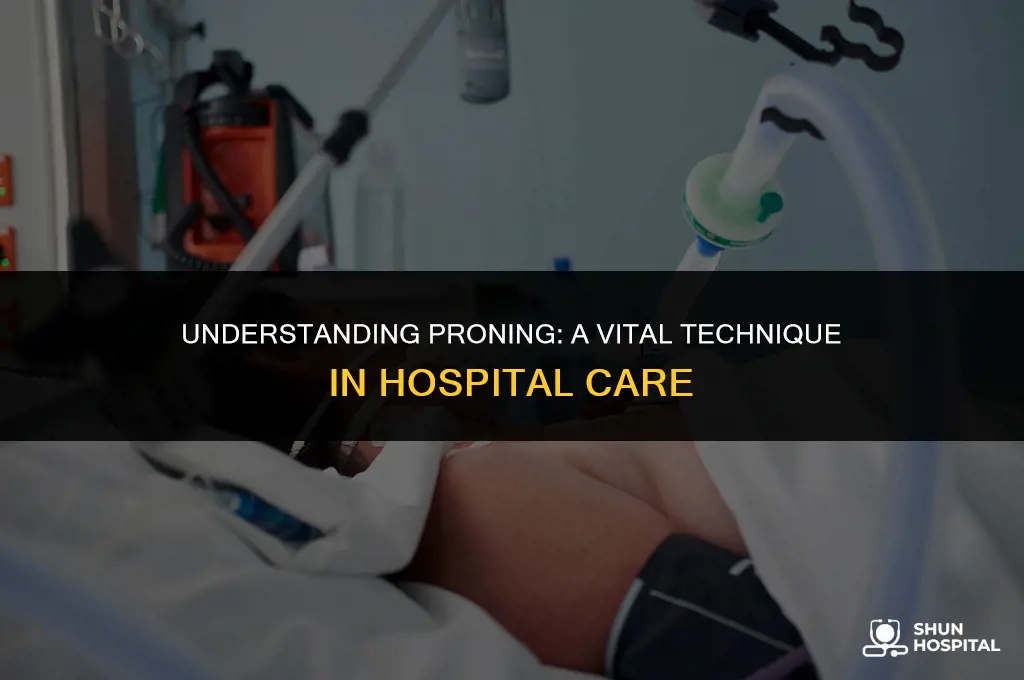 what is proning in hospital