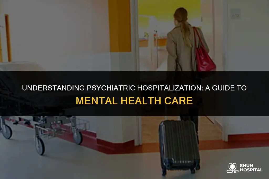 what is psychiatric hospitalization