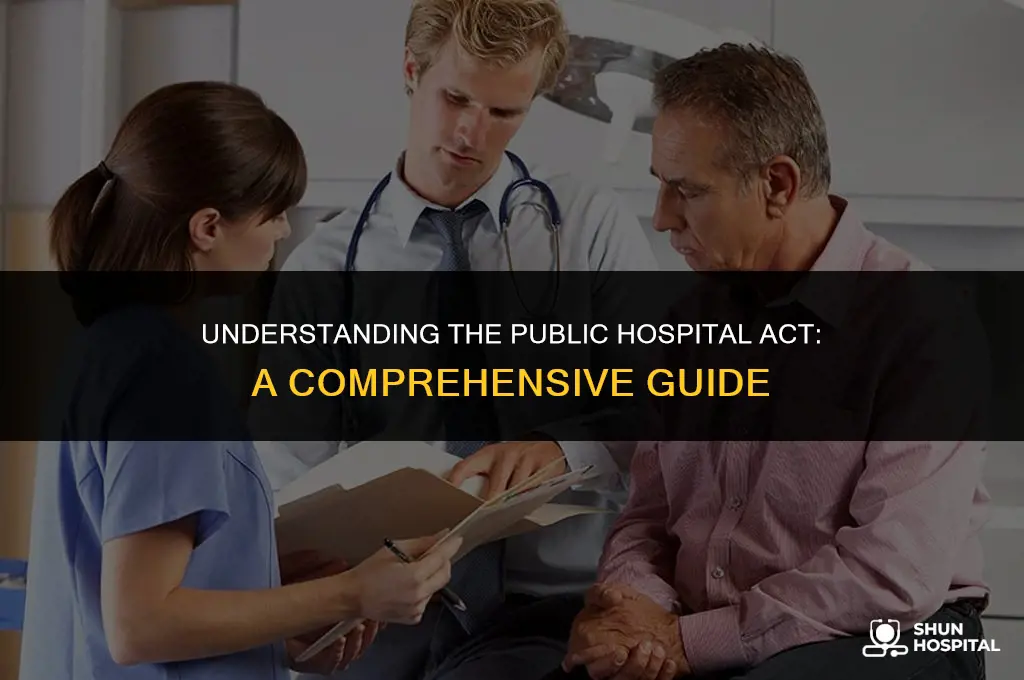 what is public hospital act